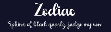 Zodiac by Lontong Lodeh — Script Handwritten Font — thumbnail 2