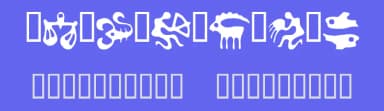 Zodiac by Fontana — Dingbats Font — thumbnail 3