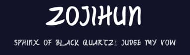 Zojihun by Koplexs Studio — Script Handwritten Font — thumbnail 2