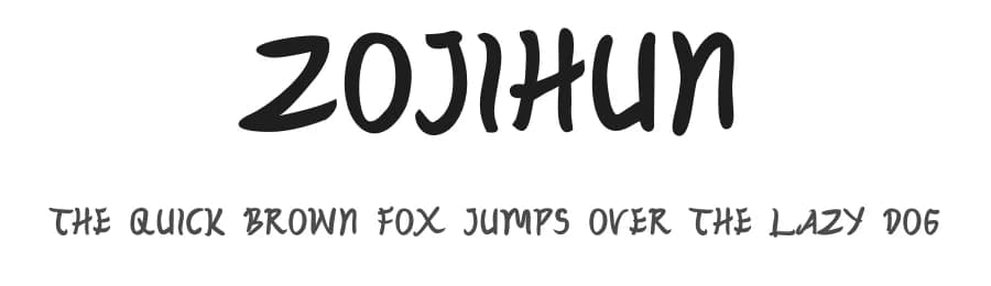 Zojihun by Koplexs Studio — Script Handwritten Font — preview 1