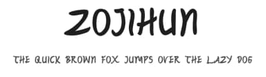 Zojihun by Koplexs Studio — Script Handwritten Font — thumbnail 1