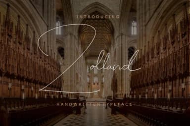 Zolland Font by kakasoto — Script Handwritten Font — thumbnail 1