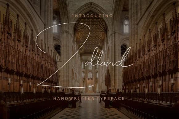 Zolland Font by kakasoto — Script Handwritten Font