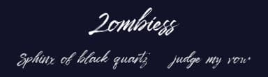 Zombiess by YonType Studio — Script Handwritten Font — thumbnail 2