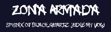 Zona Armada by Vic Fieger — Script Handwritten Font — thumbnail 2