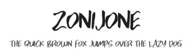 Zonijone by Desmon Studio — Script Handwritten Font — thumbnail 1