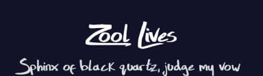 Zool Lives by Here Be Monsters — Script Handwritten Font — thumbnail 2