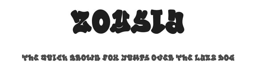 Zoysia by twinletter — Script Handwritten Font