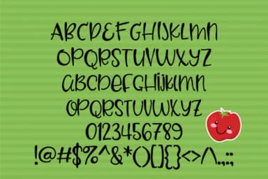 Zucchini Bread Font by Illustration Ink — Script Handwritten Font — thumbnail 4