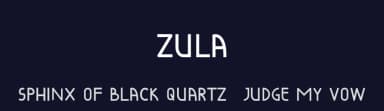 Zula by Monoco Type Foundry — Sans Serif Font — thumbnail 2