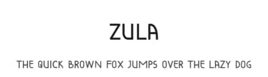Zula by Monoco Type Foundry — Sans Serif Font — thumbnail 1