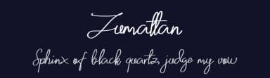 Zumattan by Koplexs Studio — Script Handwritten Font — thumbnail 2