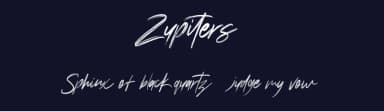 Zupiters by Maulana Creative — Script Handwritten Font — thumbnail 2
