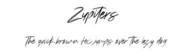 Zupiters by Maulana Creative — Script Handwritten Font — thumbnail 1