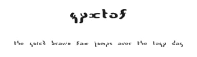 ZyxTof by amateur forever — Script Handwritten Font — thumbnail 1