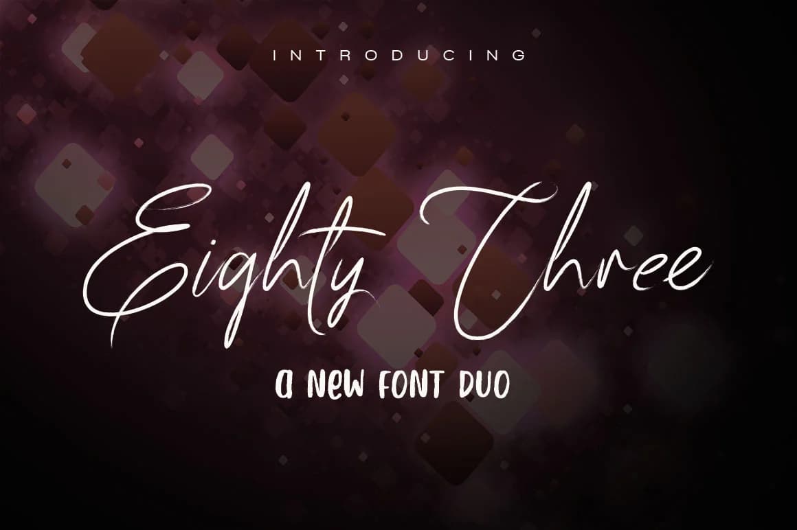 83 Script Font by beeart009 — Script Handwritten Font