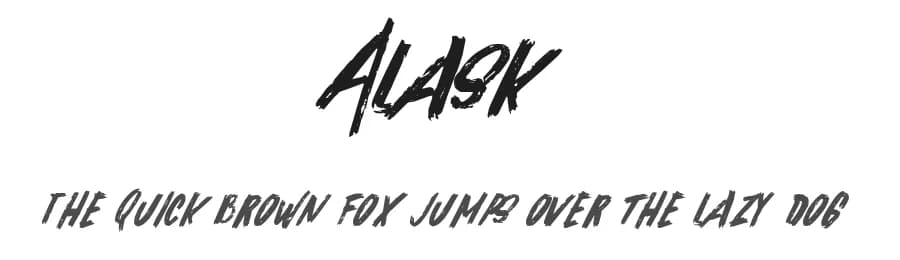 Alask by Leonard Posavec - LeoSupply.co — Script Handwritten Font