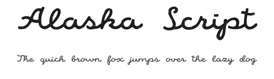 Alaska Script by Roland Huse Design — Script Handwritten Font