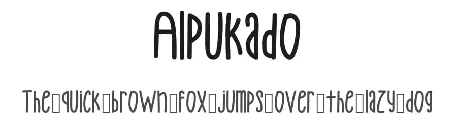 Alpukado by Yulius Pramaditya — Script Handwritten Font
