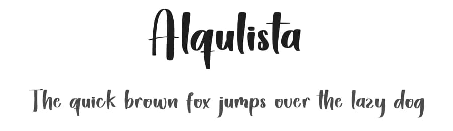 Alqulista by FreshtypeINK — Script Handwritten Font