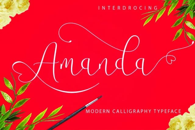 Amanda Font by Jhoen Studio — Script Handwritten Font