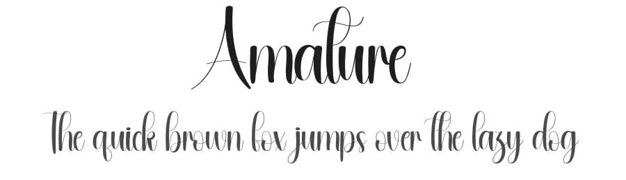 Amature by Andi Moz — Script Handwritten Font