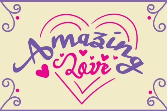 Amazing Love Font by Lickable Pixels — Script Handwritten Font