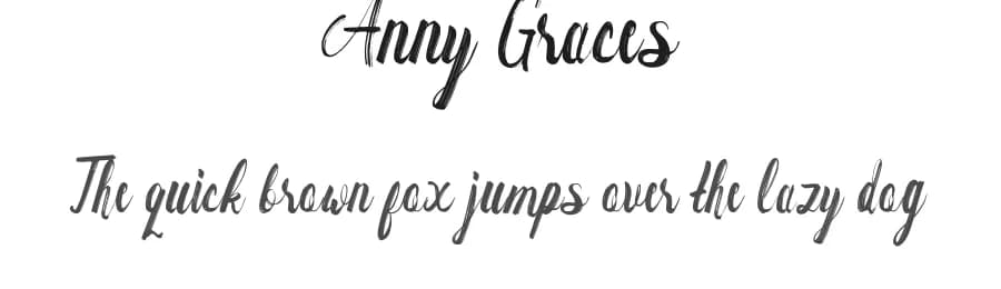Anny Graces by Daffa Syarif — Script Handwritten Font