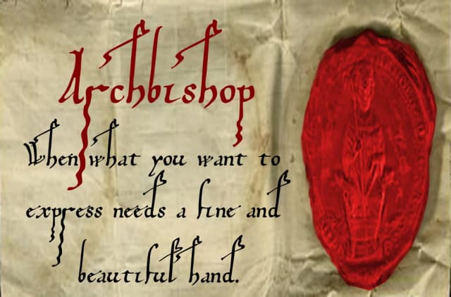 Archbishop Font by Proportional Lime — Script Handwritten Font