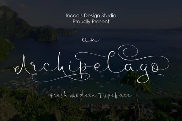 Archipelago Font by Incools Design Studio — Script Handwritten Font