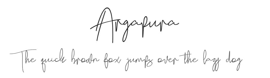 Argapura by Intuisi Creative — Script Handwritten Font