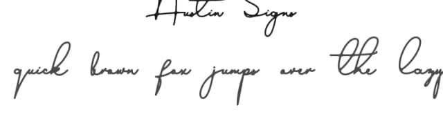Austin Signs by Andika Fez — Script Handwritten Font