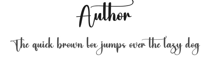 Author by Scratchones — Script Handwritten Font