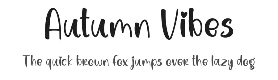 Autumn Vibes by Nirmala Creative — Script Handwritten Font