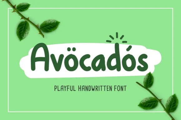Avocados Font by Kang1993 — Script Handwritten Font