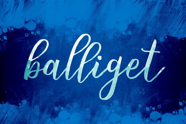 Balliget Font by typeholish — Script Handwritten Font