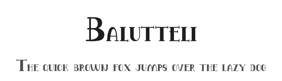 Balutteli by Haksen Studio — Script Handwritten Font