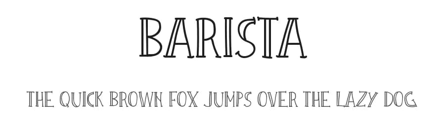Barista by Vladimir Carrer — Script Handwritten Font
