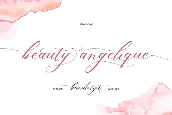Beauty Angelique Font by Thirtypath — Script Handwritten Font