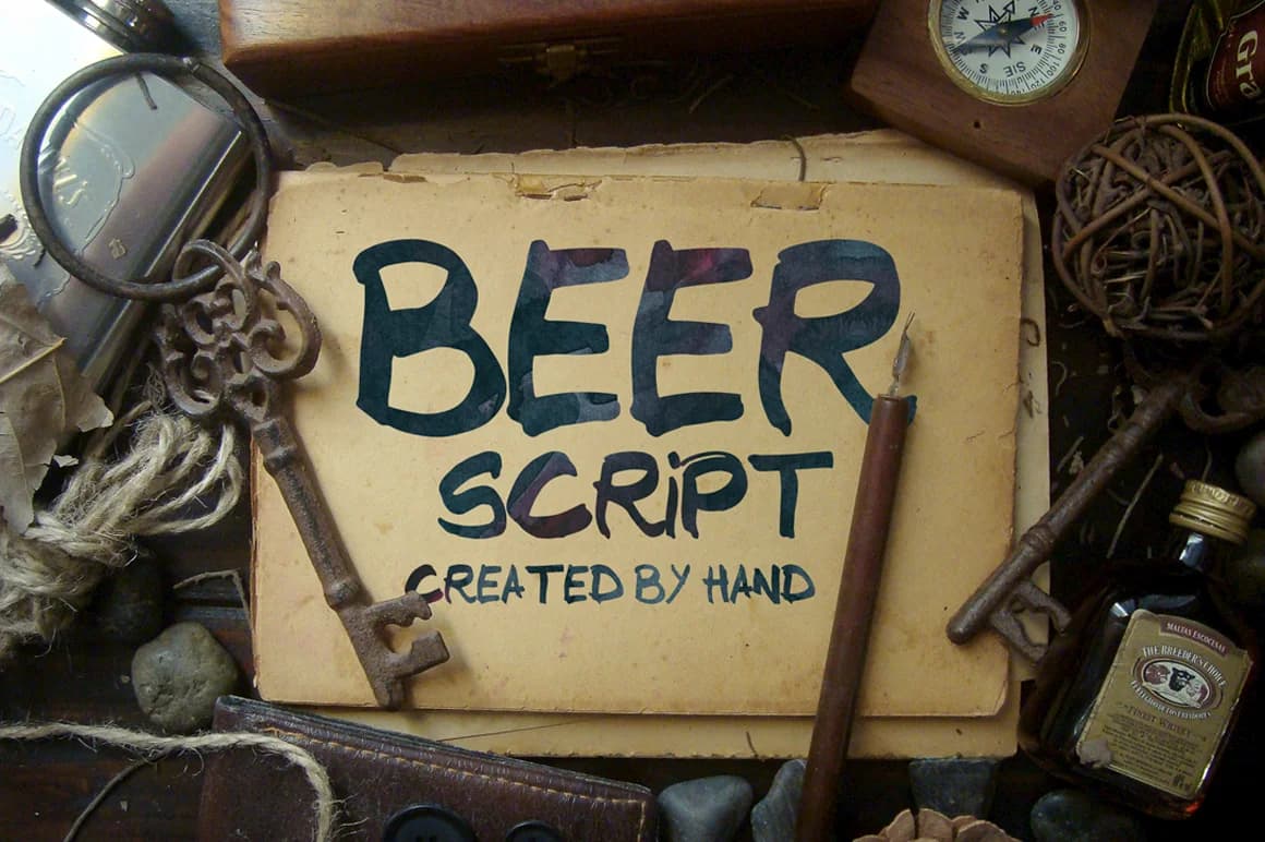 Beer Font by SmartDesigns — Script Handwritten Font