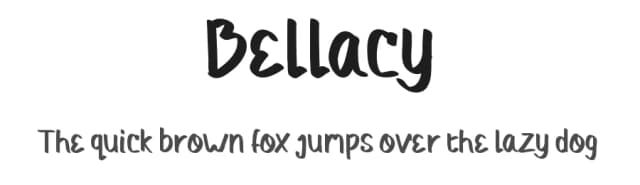 Bellacy by Edwin Prayogi M — Script Handwritten Font