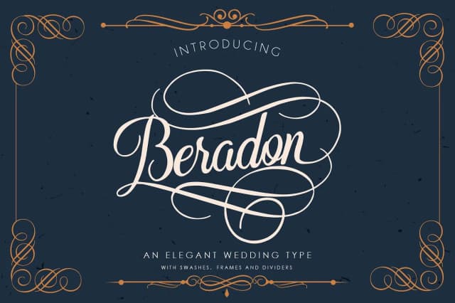 Beradon Font by BlackCatsMedia — Script Handwritten Font