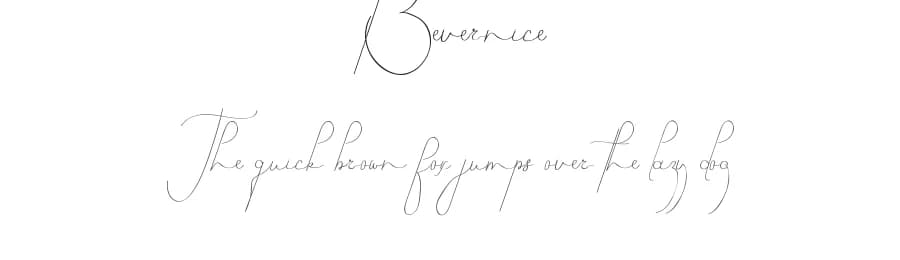 Bevernice by Edric Studio — Script Handwritten Font