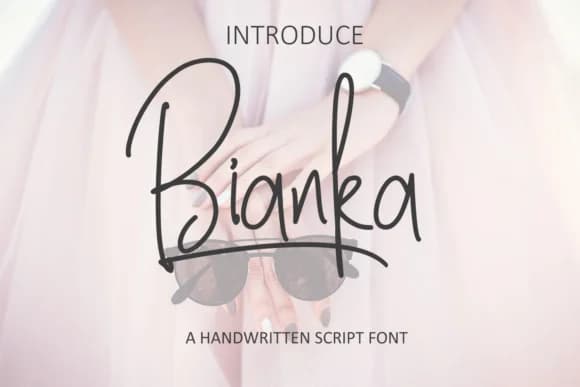 Bianka Font by Azcreative Studio — Script Handwritten Font