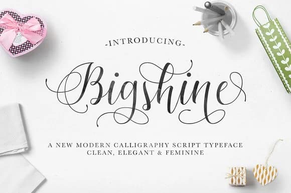 Bigshine Font by Ian Mikraz — Script Handwritten Font