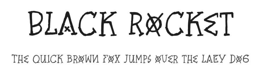 Black Rocket by Letterhend Studio — Script Handwritten Font