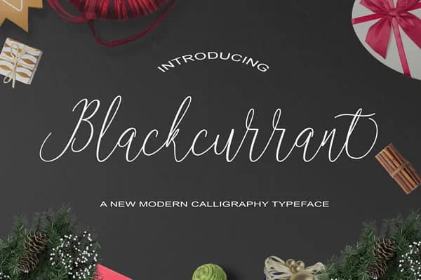 Blackcurrant Font by Polem — Script Handwritten Font