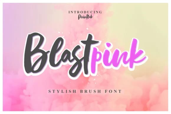 Blastpink Script Font by PointLab — Script Handwritten Font