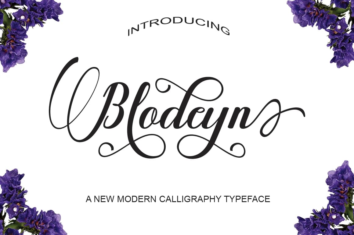 Blodeyn Font by Danti — Script Handwritten Font