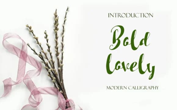 Bold Lovely Font by farhanffuad — Script Handwritten Font